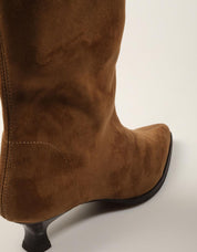BOTAS MISS ELASTIC BOTA ANTE CUERO 075337-AE-08/08 en color Cuero
