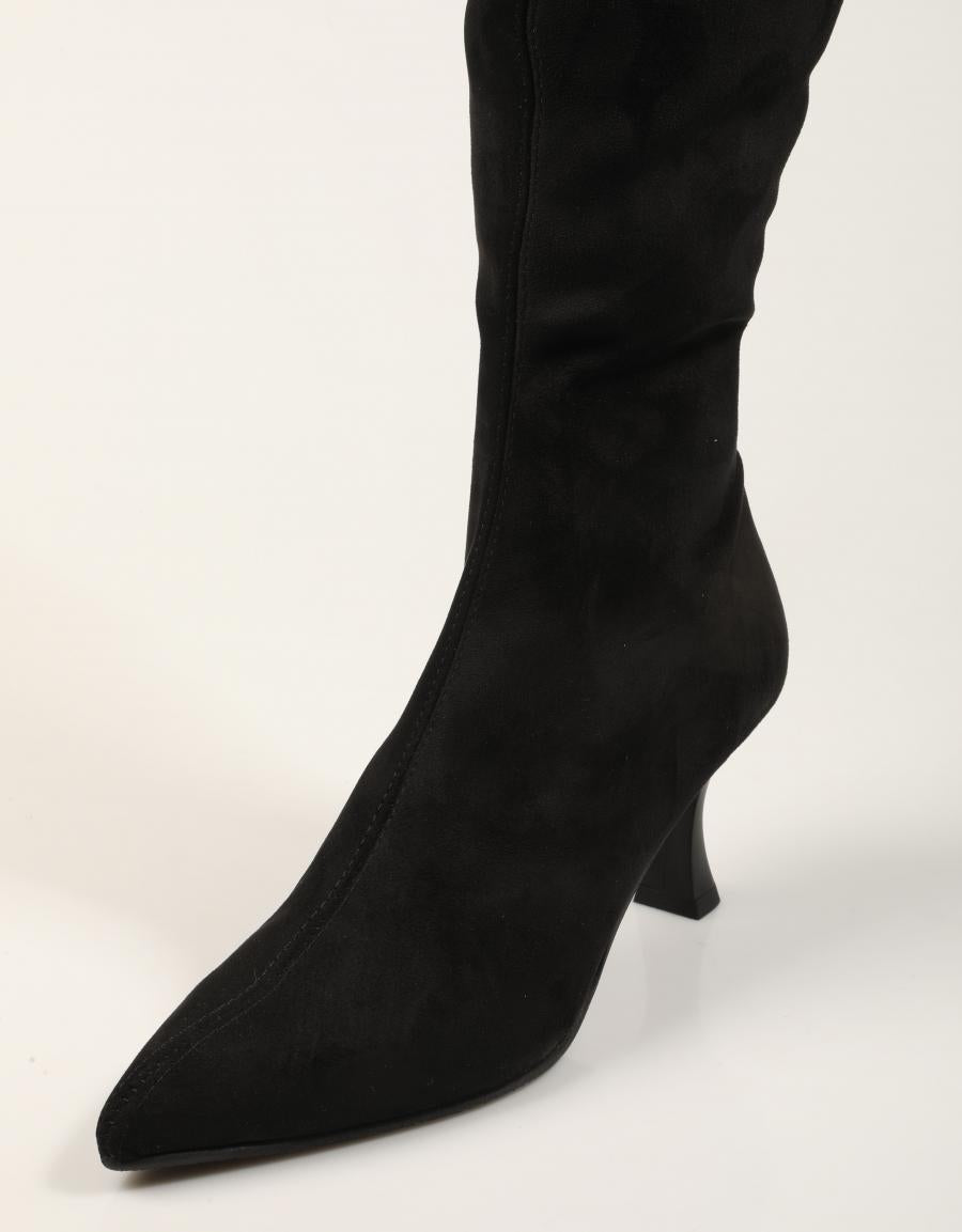 BOTAS MISS ELASTIC 078043-AE-05/05 ANTE STR NEGRO en color Negro