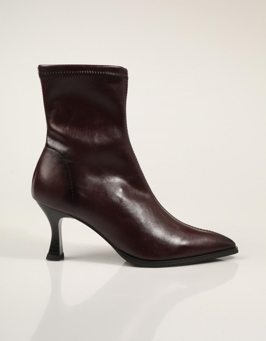 BOTINES MISS ELASTIC 078038-09-07/07 WOW STR BURDEOS en color Burdeos