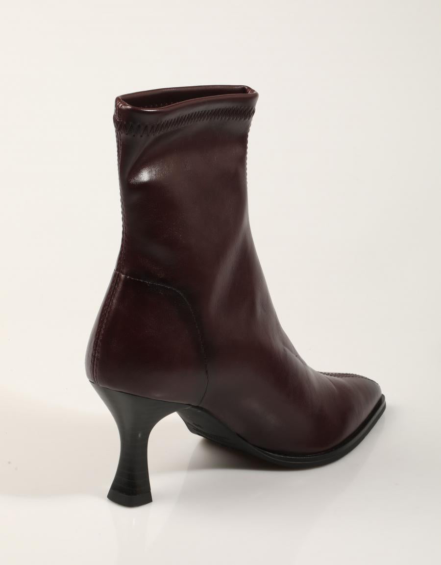 BOTINES MISS ELASTIC 078038-09-07/07 WOW STR BURDEOS en color Burdeos