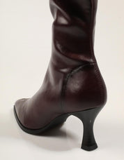 BOTAS MISS ELASTIC 078038-09-07/07 WOW STR BURDEOS en color Burdeos