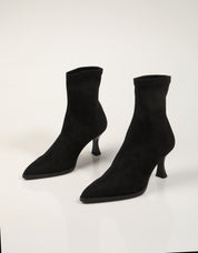 BOTINES MISS ELASTIC 078039-AE-05/05 ANTE STR NEGRO en color Negro