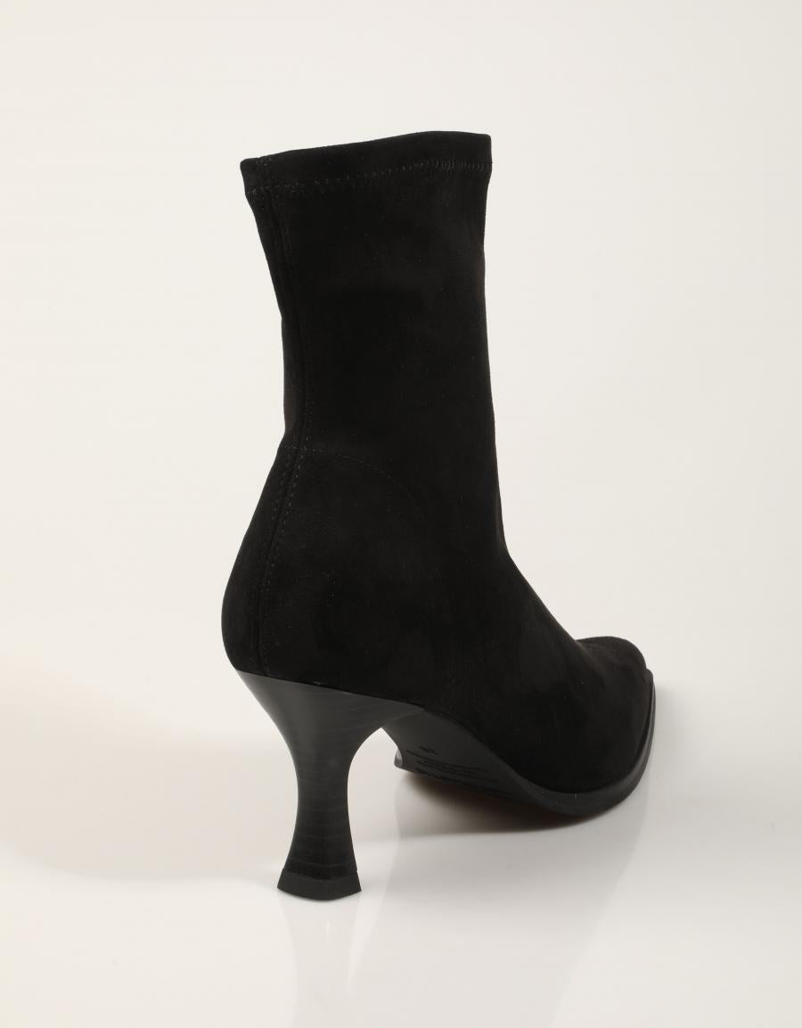 BOTINES MISS ELASTIC 078039-AE-05/05 ANTE STR NEGRO en color Negro