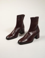 BOTINES MISS ELASTIC 075438-09-07/07 WOW STR BURDEOS en color Burdeos