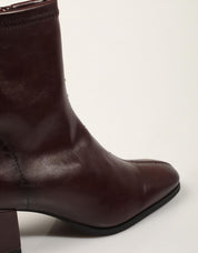 BOTINES MISS ELASTIC 075438-09-07/07 WOW STR BURDEOS en color Burdeos