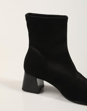 BOTINES MISS ELASTIC 075436-AE-05/05 ANTE STR NEGRO en color Negro