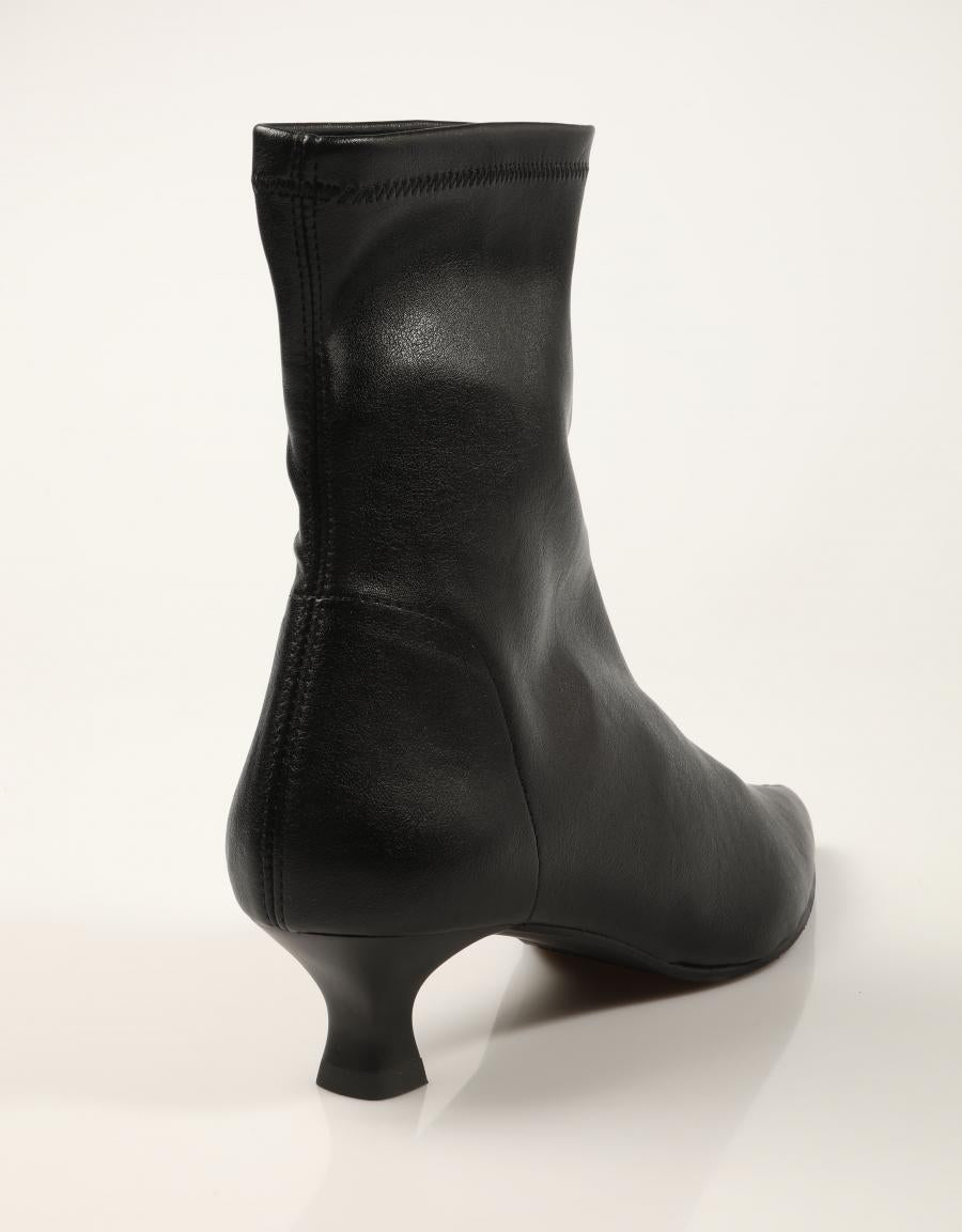 BOTINES MISS ELASTIC BOTÍN WEST NEGRO en color Negro