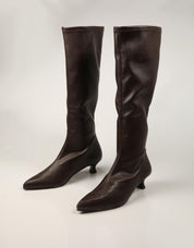 BOTAS MISS ELASTIC BOTA WEST MARRON en color Marron