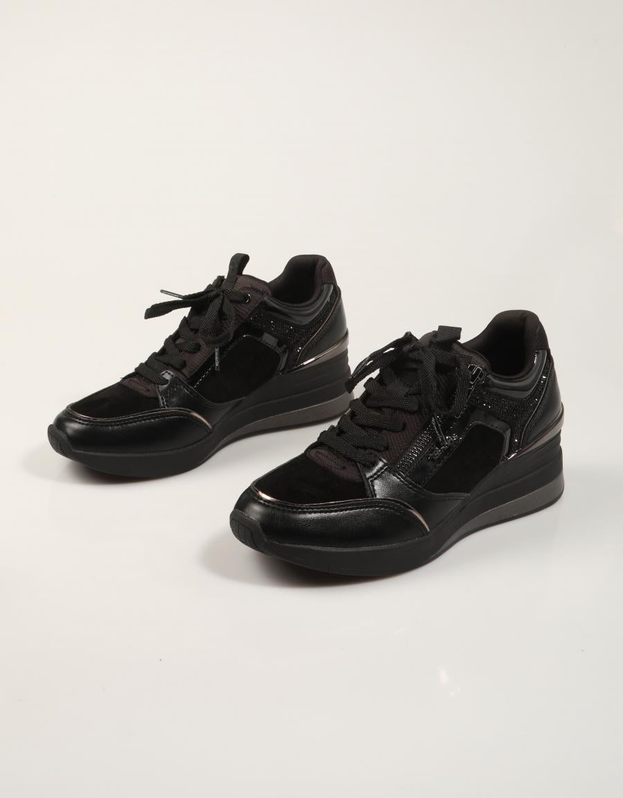 ZAPATILLAS TAMARIS DEPORTIVO BLACK 1-23703-41 en color Negro