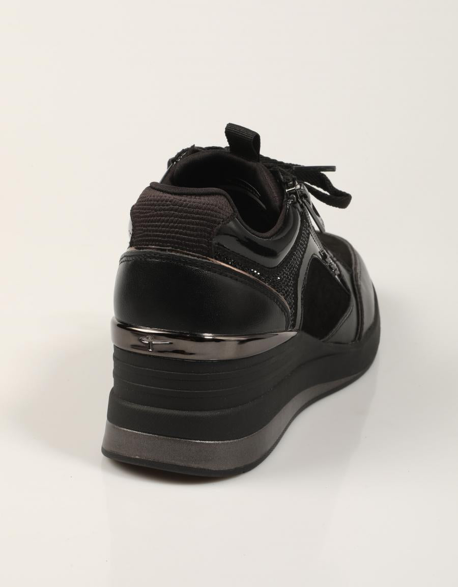 ZAPATILLAS TAMARIS DEPORTIVO BLACK 1-23703-41 en color Negro