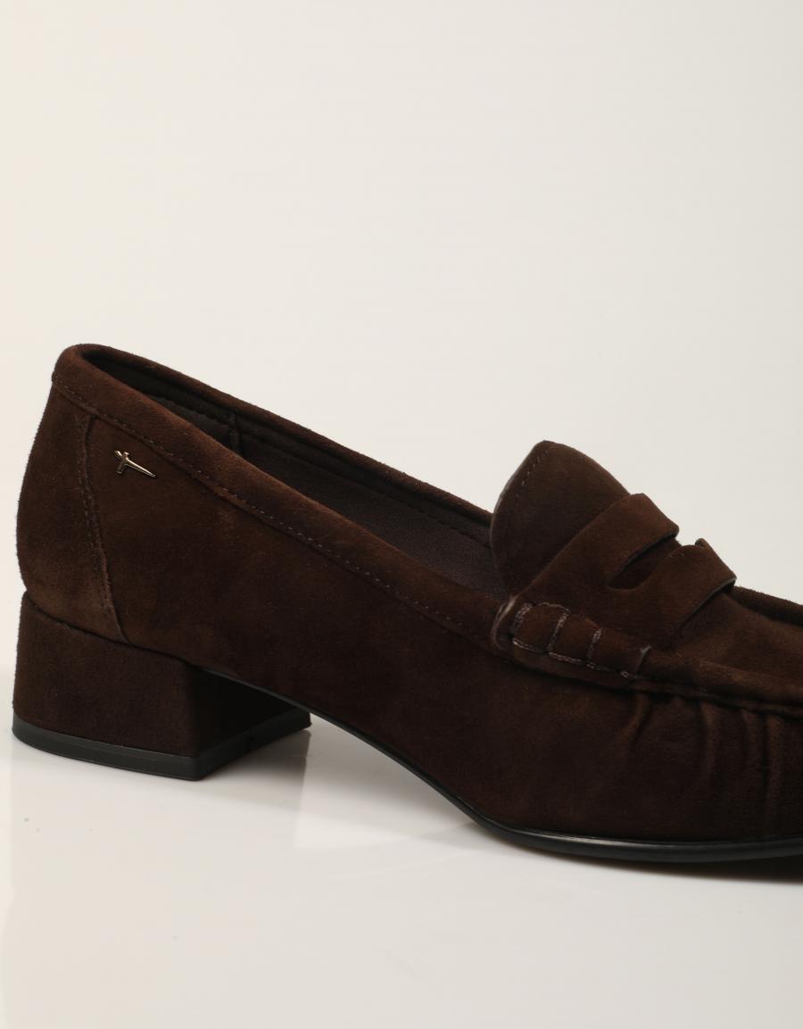 MOCASINES TAMARIS MOCASIN TACON MOCCA en color Marron
