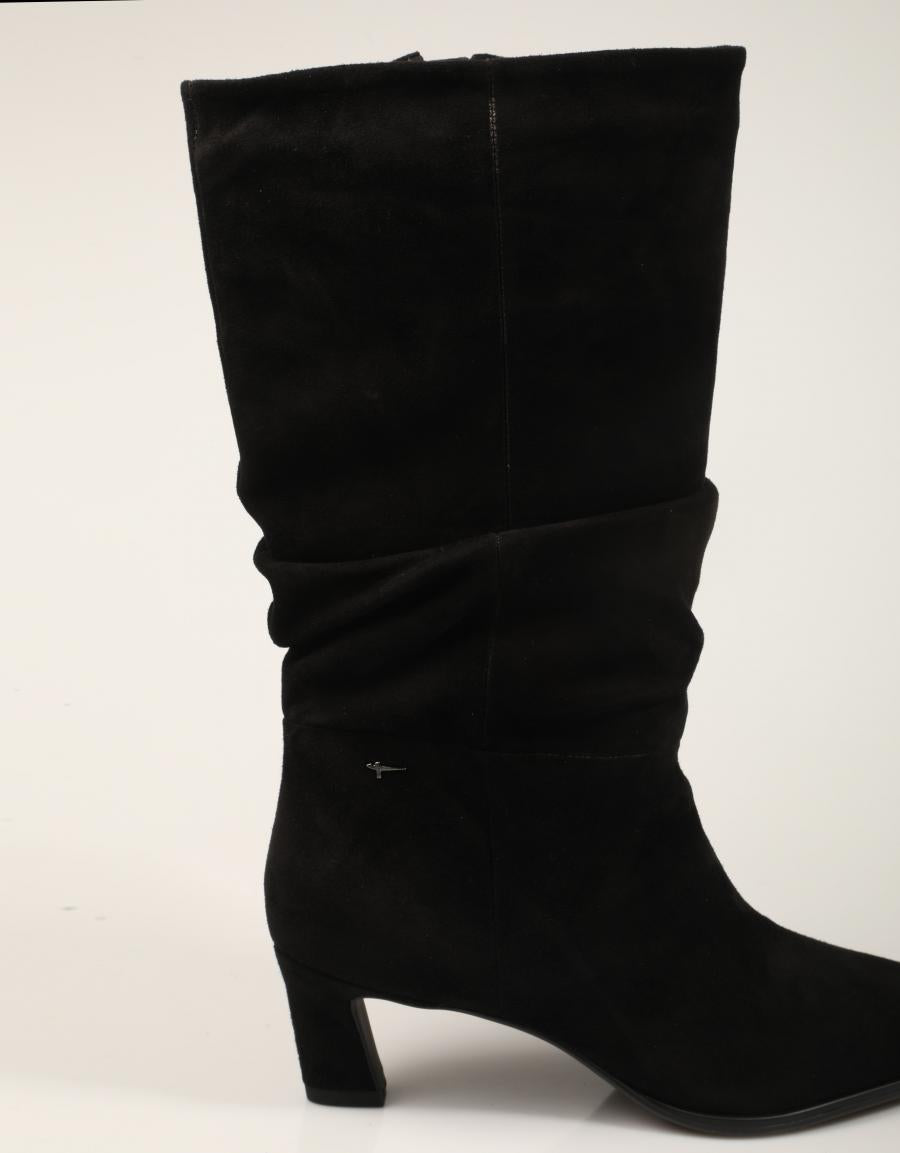 BOTAS TAMARIS BOTA ARRUGADA NEGRO en color Negro