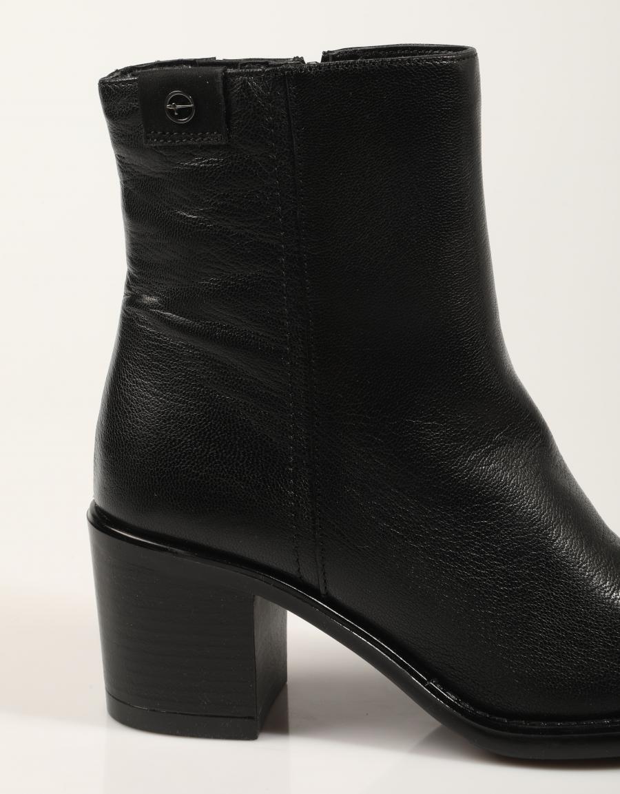 BOTINES TAMARIS BOTIN LISO BLACK en color Negro