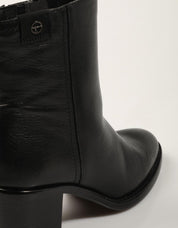 BOTINES TAMARIS BOTIN LISO BLACK en color Negro