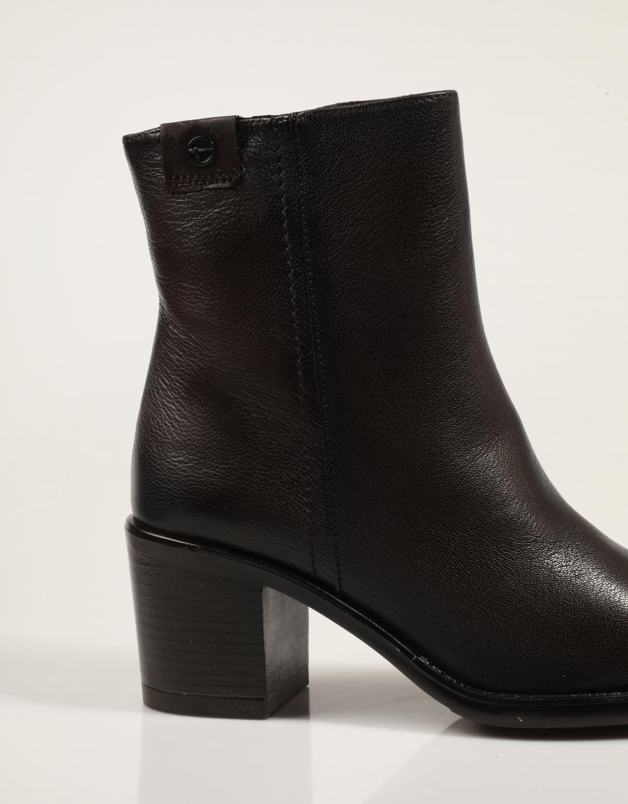 BOTINES TAMARIS BOTIN LISO MOCCA en color Marron