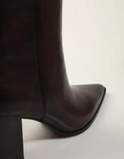 BOTINES TAMARIS BOTIN TACON MAHOGANY en color Marron