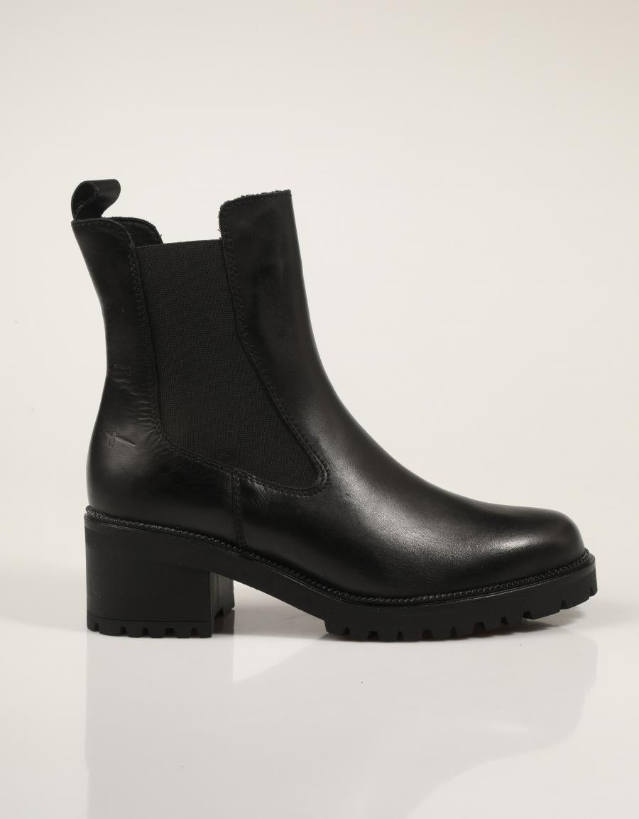 BOTINES TAMARIS BOTIN CHELSEA BLACK en color Negro