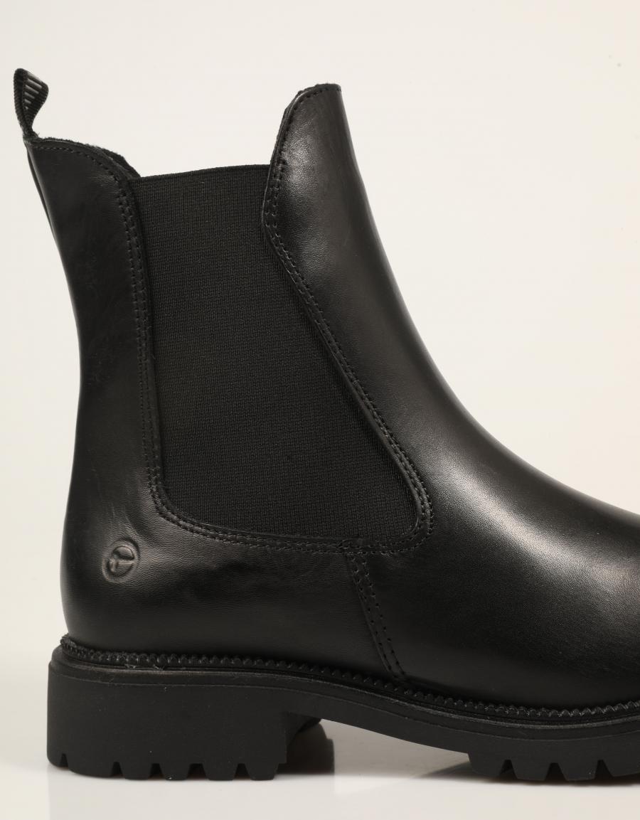 BOTINES TAMARIS BOTIN CHELSEA BLACK en color Negro