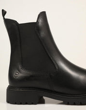 BOTINES TAMARIS BOTIN CHELSEA BLACK en color Negro