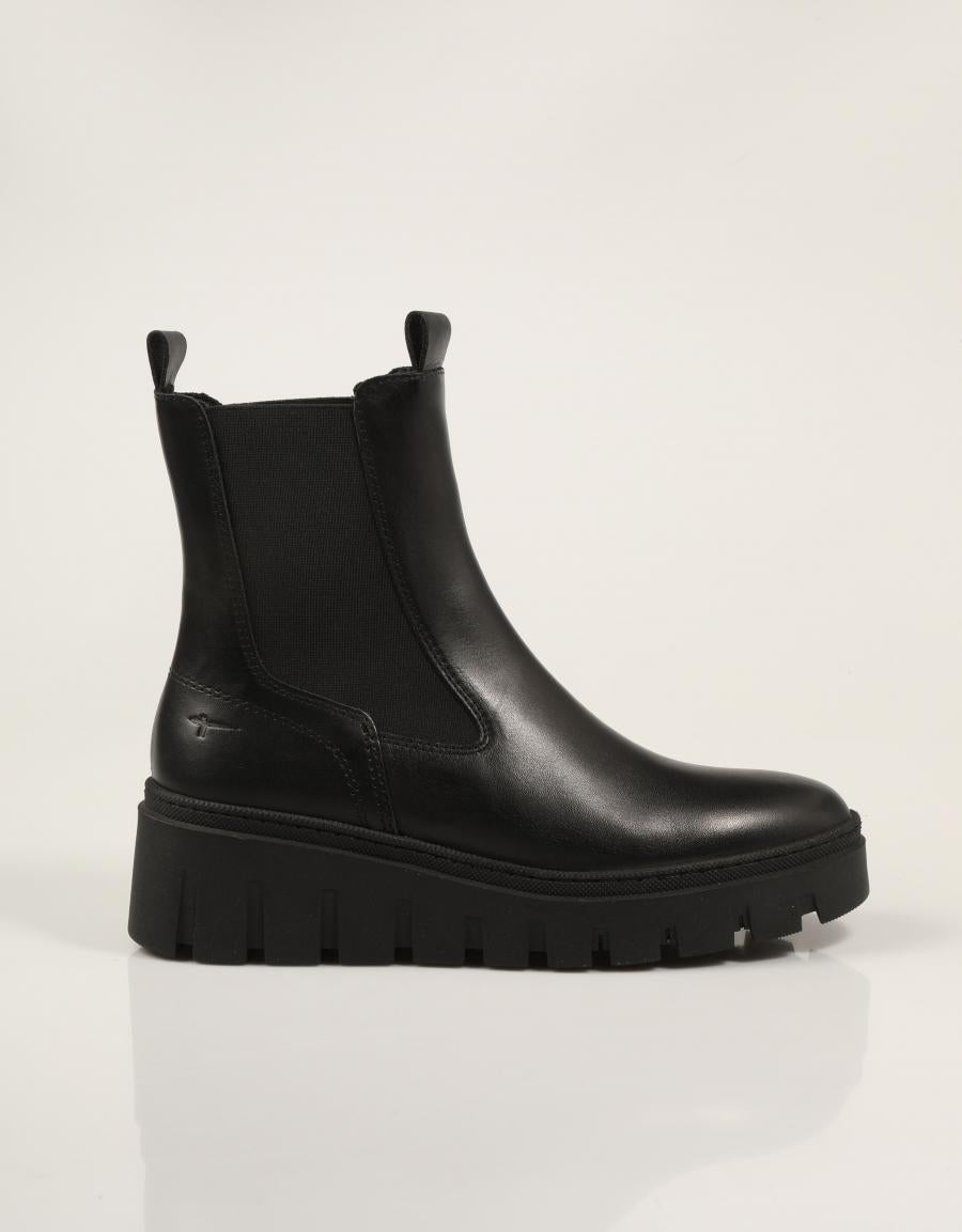 BOTINES TAMARIS BOTIN CHELSEA BLACK en color Negro