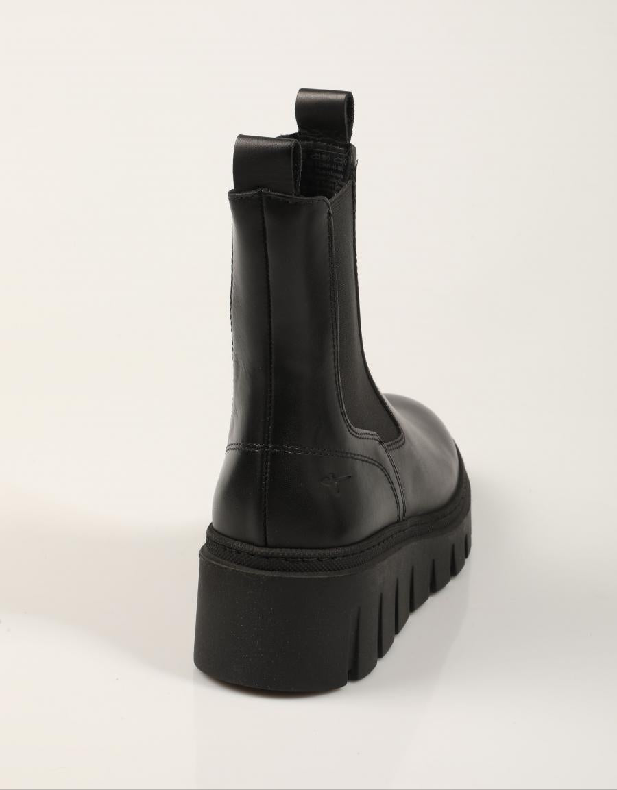 BOTINES TAMARIS BOTIN CHELSEA BLACK en color Negro
