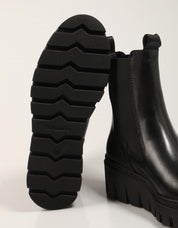 BOTINES TAMARIS BOTIN CHELSEA BLACK en color Negro