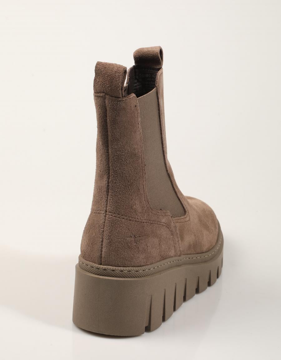 BOTINES TAMARIS BOTIN CHELSEA TAUPE en color Taupe