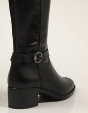 BOTAS TAMARIS BOTA HEBILLA BLACK en color Negro