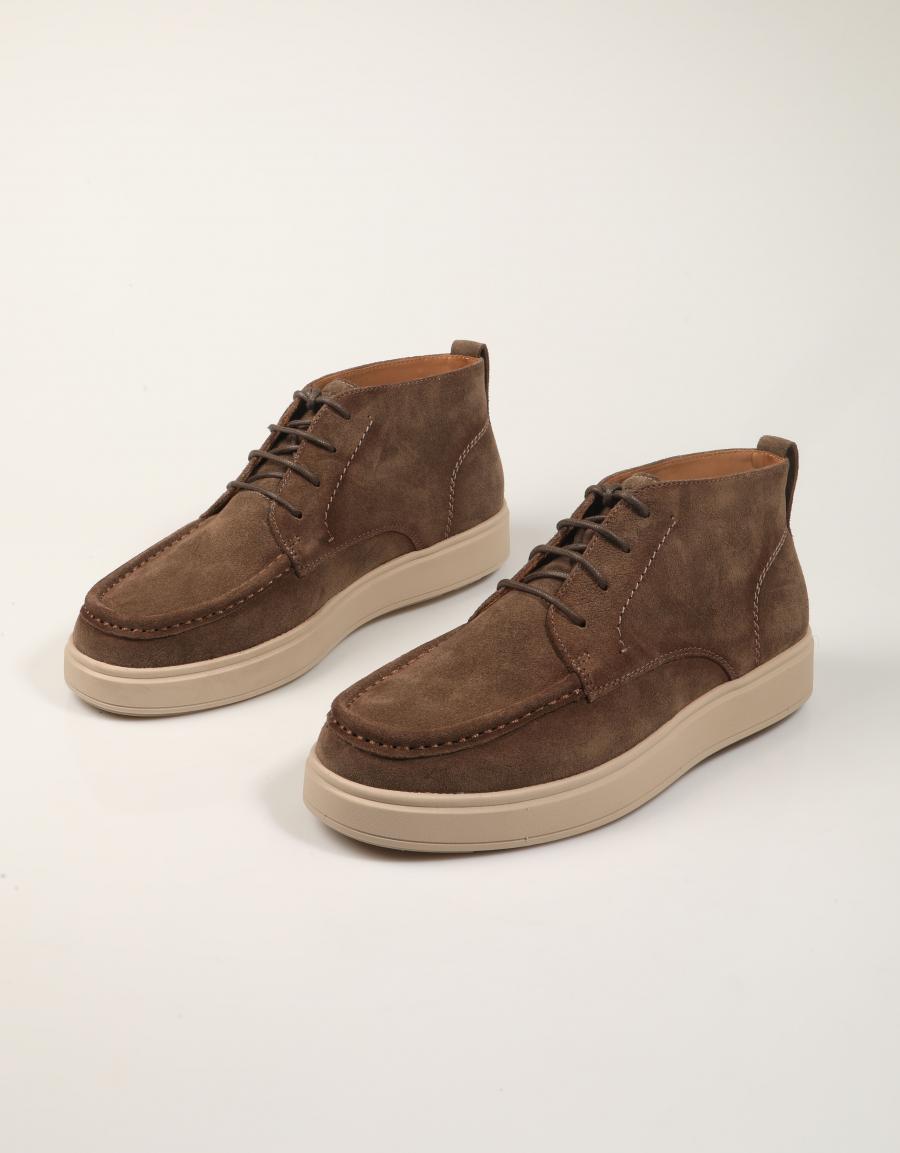 BOTINES TAMARIS BOTIN TAUPE en color Taupe