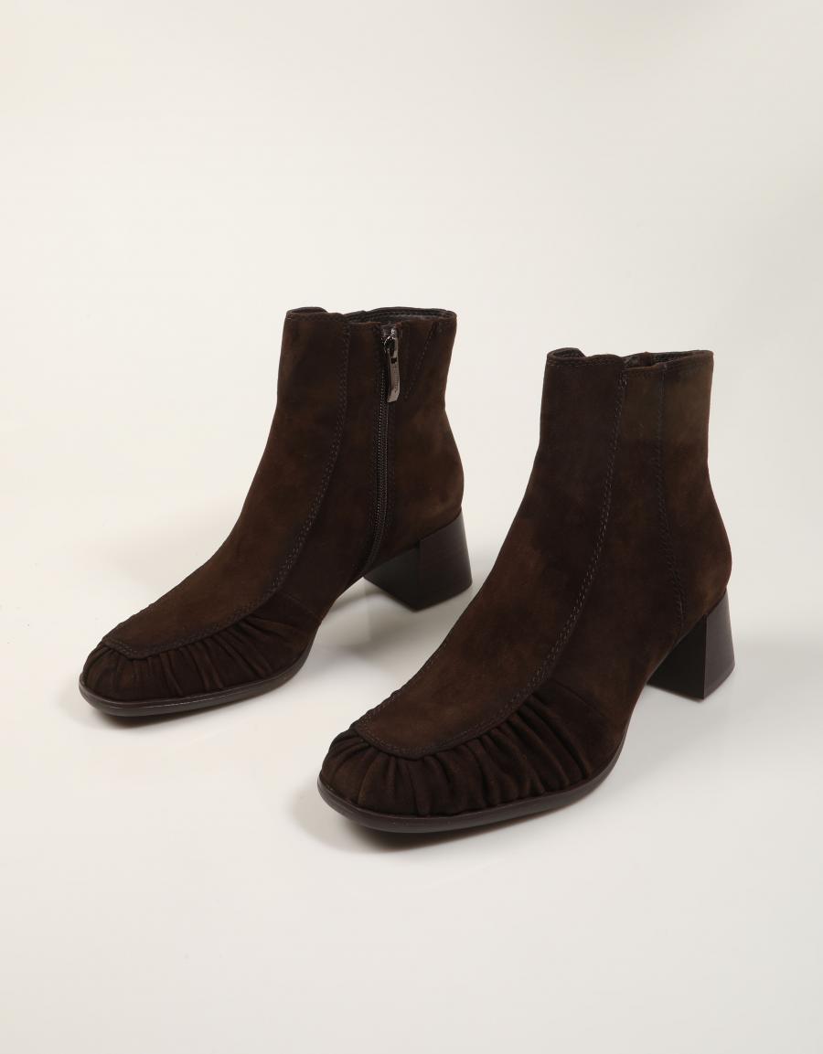 BOTINES TAMARIS BOTIN MOCCA en color Marron