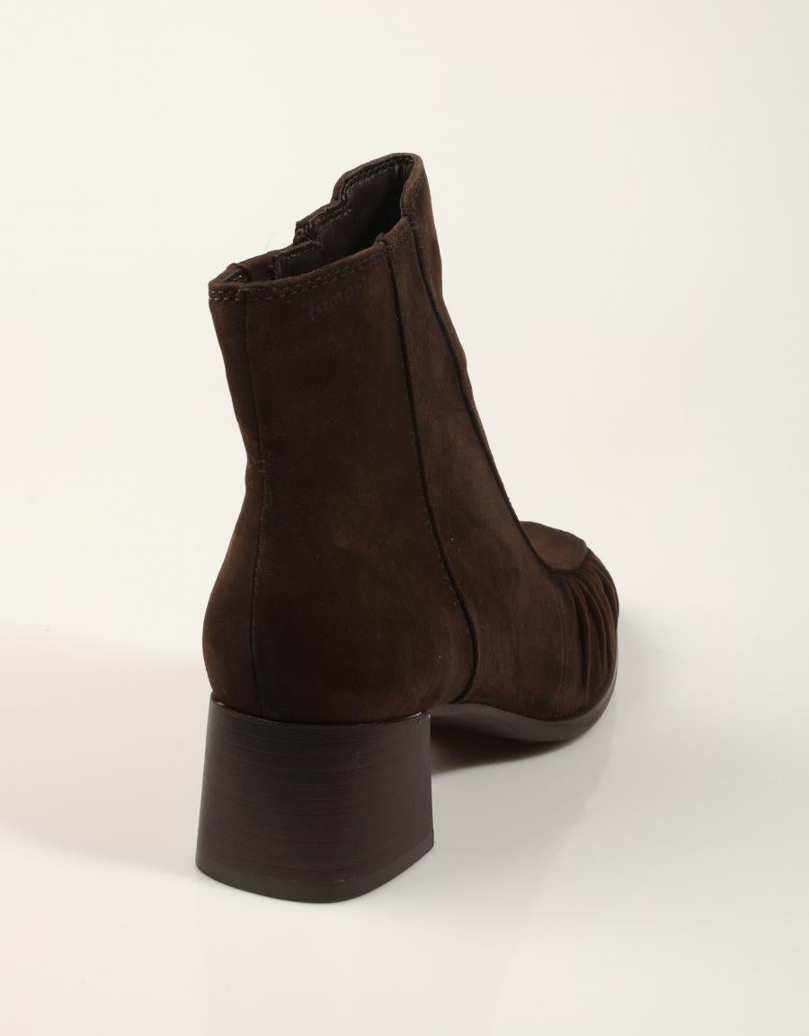 BOTINES TAMARIS BOTIN MOCCA en color Marron