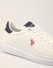 ZAPATILLAS US POLO ASSN CODY010C WHITE CODY010M/GY4 en color Blanco