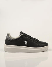 ZAPATILLAS US POLO ASSN CODY010C BLACK CODY010M/GY4 en color Negro