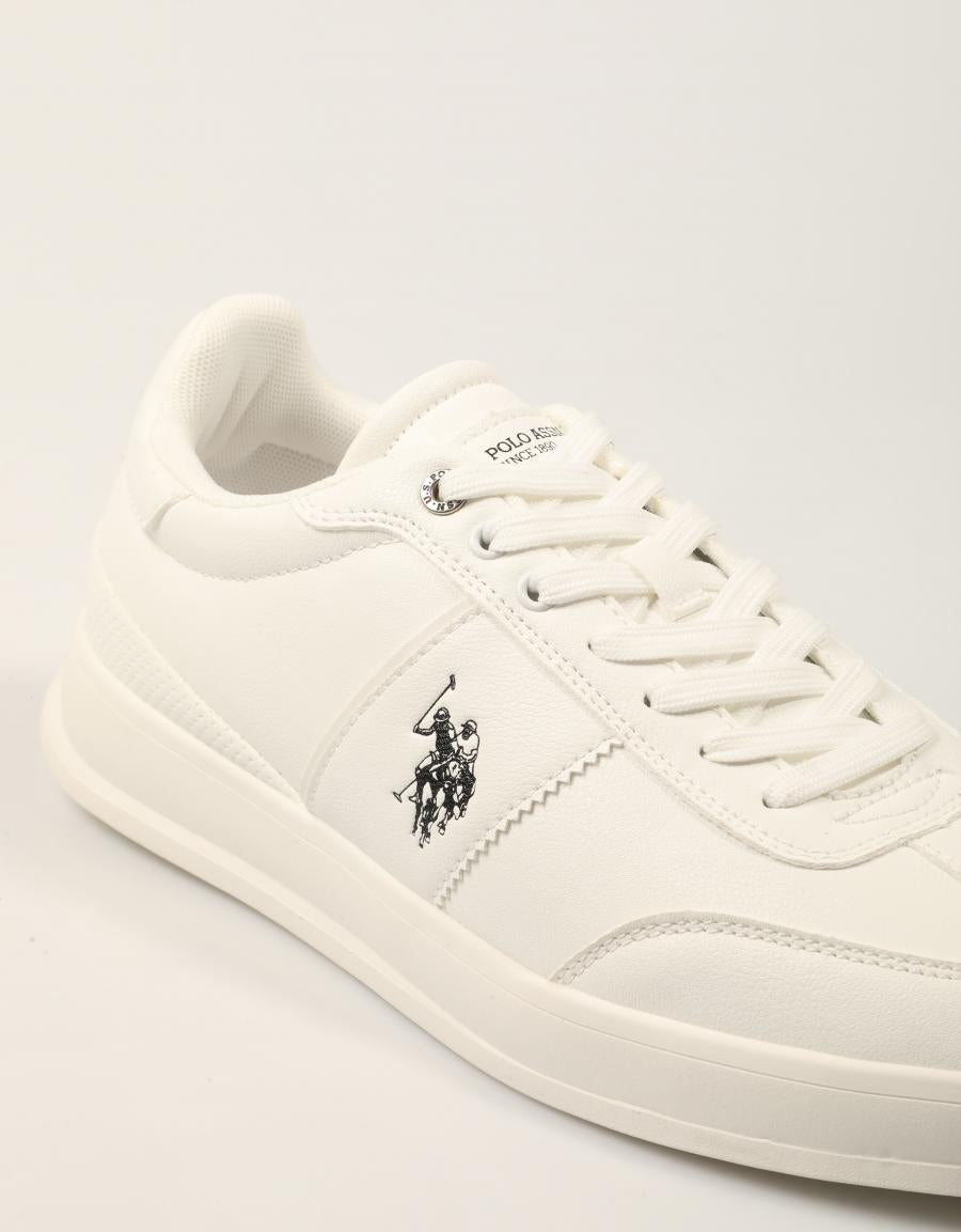 ZAPATILLAS US POLO ASSN CAMPY004E WHITE CAMPY004M/GY2 en color Blanco