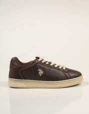 ZAPATILLAS US POLO ASSN ALPHA001 DARK BROWN ALPHA001M/GYH1 en color Marron