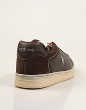 ZAPATILLAS US POLO ASSN ALPHA001 DARK BROWN ALPHA001M/GYH1 en color Marron
