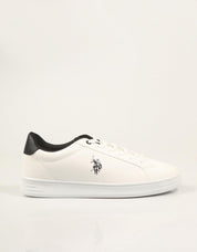 ZAPATILLAS US POLO ASSN ALPHA004 WHITE ALPHA004M/GY1 en color Blanco