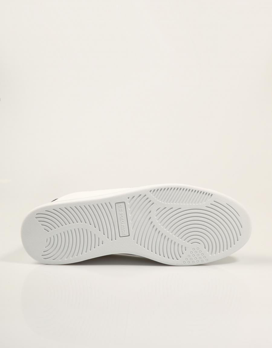 ZAPATILLAS US POLO ASSN ALPHA004 WHITE ALPHA004M/GY1 en color Blanco