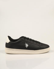 ZAPATILLAS US POLO ASSN ALPHA004 BLACK ALPHA004M/GY1 en color Negro