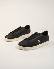 ZAPATILLAS US POLO ASSN ALPHA004 BLACK ALPHA004M/GY1 en color Negro