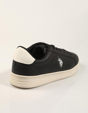 ZAPATILLAS US POLO ASSN ALPHA004 BLACK ALPHA004M/GY1 en color Negro