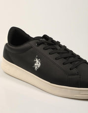ZAPATILLAS US POLO ASSN ALPHA004 BLACK ALPHA004M/GY1 en color Negro