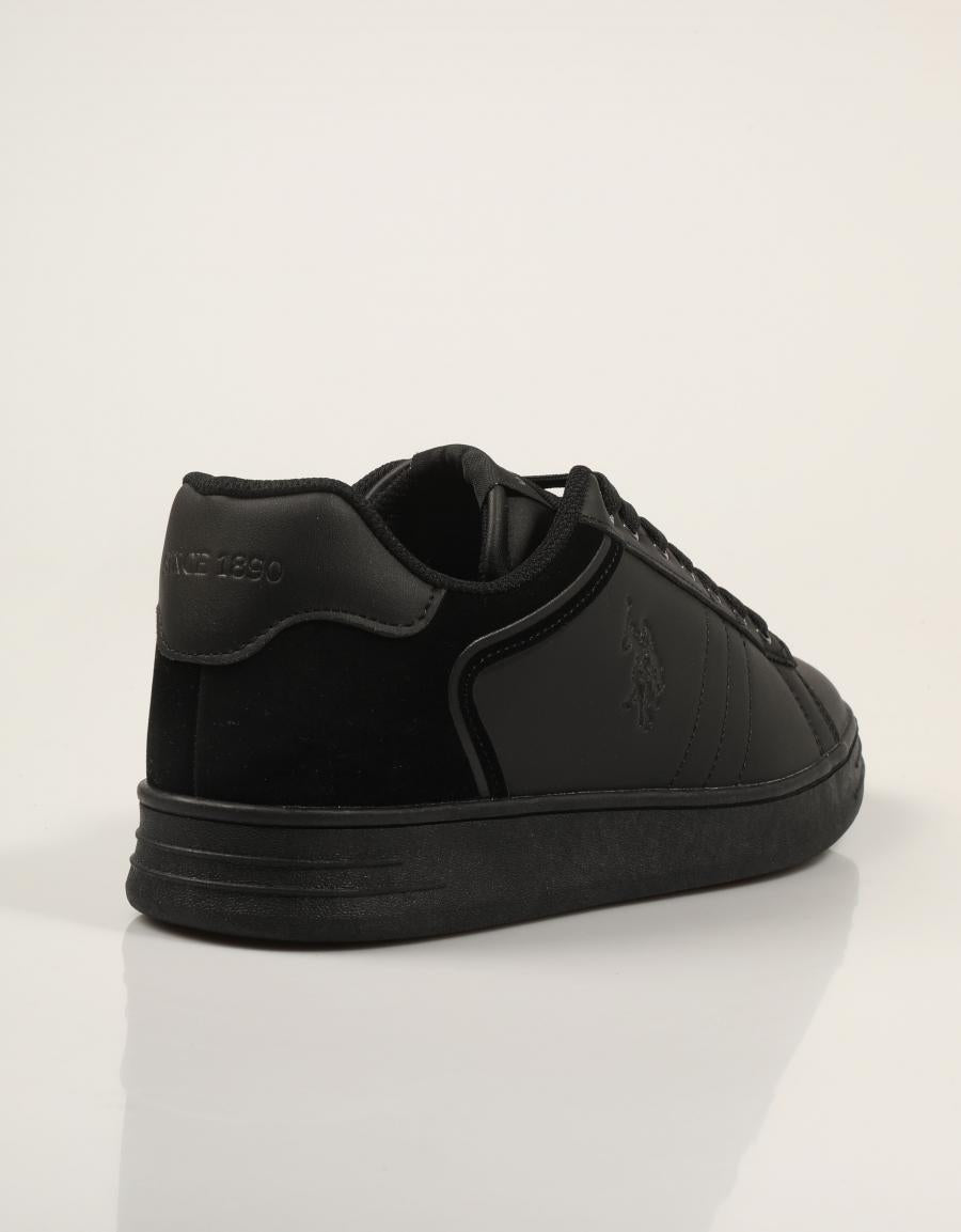 ZAPATILLAS US POLO ASSN ALPHA001 BLACK ALPHA001M/GYH1 en color Negro