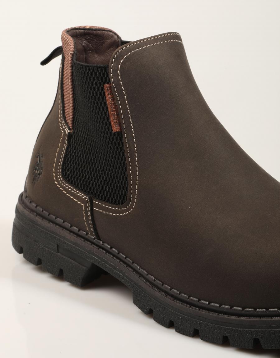 BOTINES US POLO ASSN OHIO OO6A DARK BROWN OHIO006M/GUE1 en color Marron