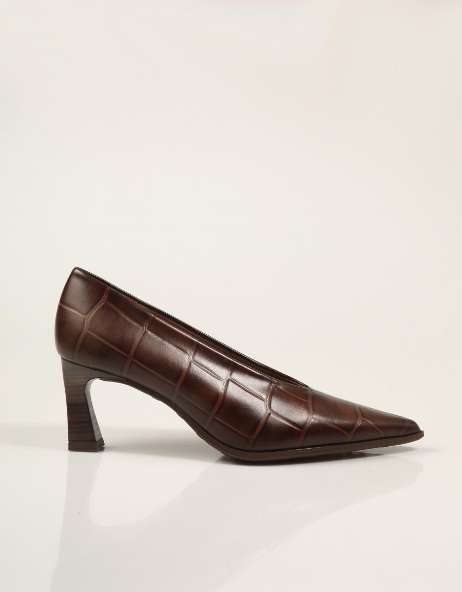 ZAPATOS VESTIR HISPANITAS SALON COCO ESPRESSO en color Marron