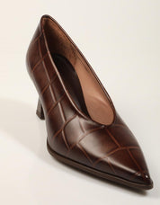 ZAPATOS VESTIR HISPANITAS SALON COCO ESPRESSO en color Marron