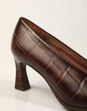 ZAPATOS VESTIR HISPANITAS SALON COCO ESPRESSO en color Marron