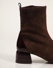 BOTINES HISPANITAS BOTIN BORDO/ESPRESSO en color Burdeos