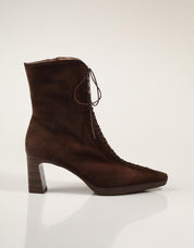 BOTINES HISPANITAS BOTIN CORDONES ESPRESSO en color Marron