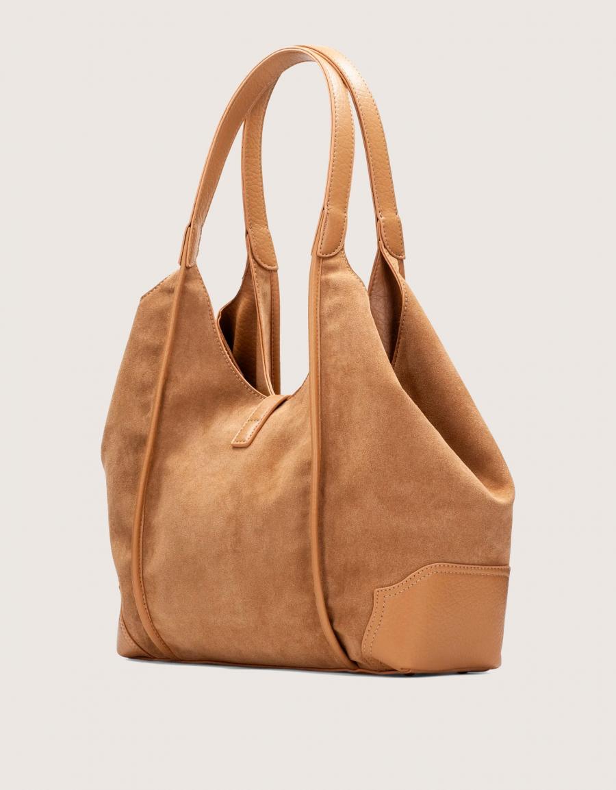 BOLSOS HISPANITAS BOLSO HONEY en color Beige